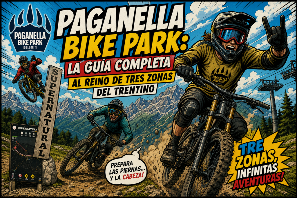 Paganella Bike Park la guía completa al reino de tres zonas del Trentino